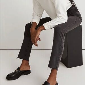 Madewell Stovepipe Jeans in Banberry Wash: Raw-Hem Edition Sz 27